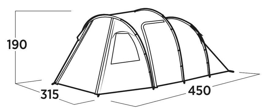 Намет п'ятимісний Easy Camp Hidra 5 (120491) 931553 фото
