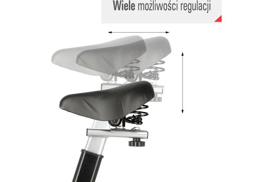 Велотренажер спінінговий механічний HMS SW2501 One Fitness синій 5907695596755 5907695596755 фото