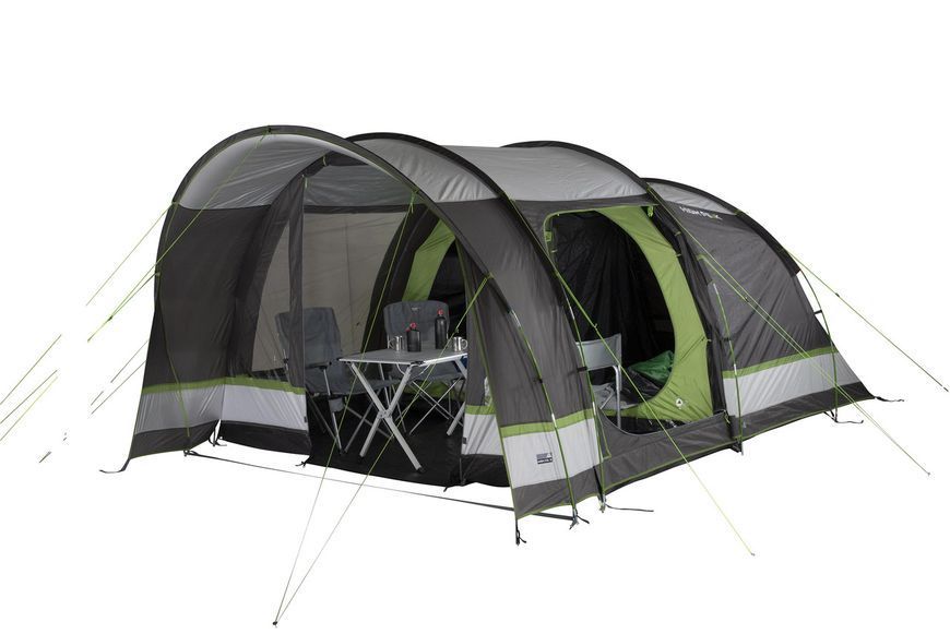 Намет п'ятимісний High Peak Brixen 5.0 Light Grey/Dark Grey/Green (11816) 928665 фото