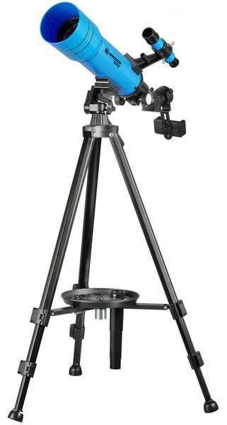 Телескоп Bresser Junior 70/400 Blue з адаптером для смартфона + рюкзак (8850610WX) 930857 фото