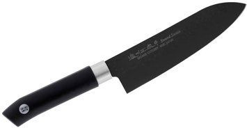 Кухонний ніж Сантоку 170 мм Satake Swordsmith Black (805-735) 805-735 фото