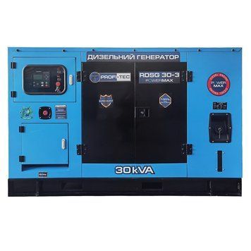 Генератор дизельный PROFI-TEC RDSG30-3 Power MAX (30кВА/24кВт, двигатель RICARDO, Great Britain) 005032P фото