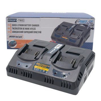 Двопортовий зарядний пристрій PROFI-TEC QBCD20/4 dual quick 006619P фото