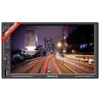 MP5 ресивер SHUTTLE SDUD-7070 IPS CarPlay/AndroidAuto 60496 фото