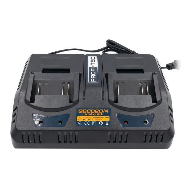 Двопортовий зарядний пристрій PROFI-TEC QBCD20/4 dual quick 006619P фото