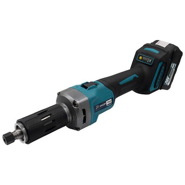 Акумуляторна пряма шліфувальна машина PROFI-TEC PDG36BL POWERLine (1&times;PT2040EP (4.0 Аг), зарядний пристрій) 006739P фото