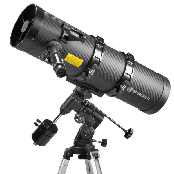Телескоп Bresser Pollux 150/1400 EQ3 Carbon з сонячним фільтром і адаптером для смартфона (4690900) 922305 фото