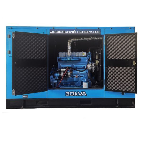 Генератор дизельний PROFI-TEC RDSG30-3 Power MAX (30 кВА/24 кВт, двигун RICARDO, Great Britain) 005032P фото