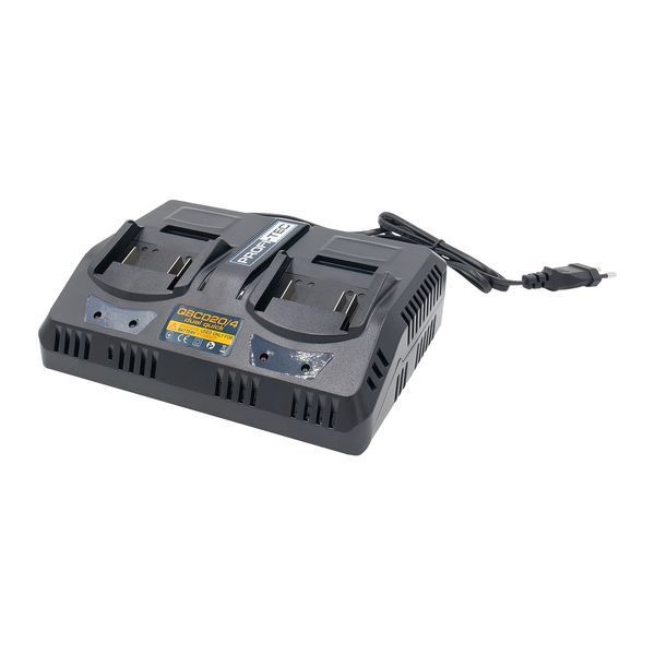 Двопортовий зарядний пристрій PROFI-TEC QBCD20/4 dual quick 006619P фото