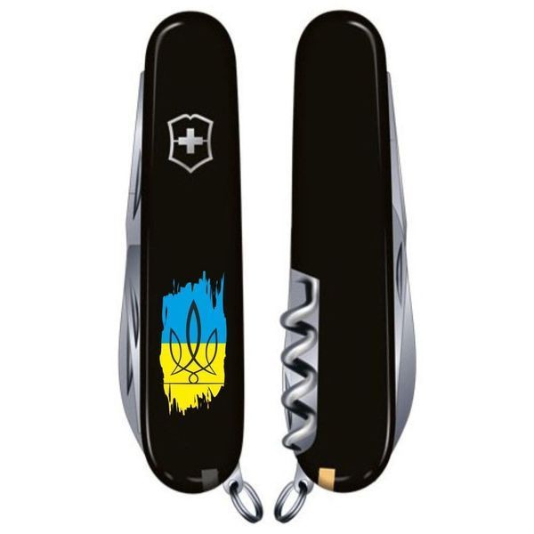 Складаний ніж Victorinox Huntsman Ukraine 1.3713.3_T1026u 1.3713.3_T1026u фото