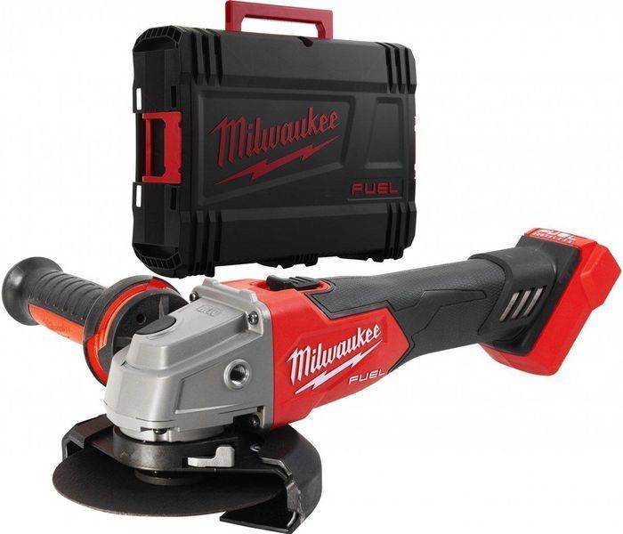 Шліфмашина кутова - болгарка акумуляторна безщіткова MILWAUKEE, M18 FSAG125X-0X, діаметр 125мм (каркас, антивібраційна бокова ру 4933478428 фото