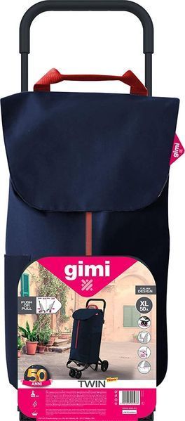 Сумка-візок Gimi Twin Blue (169327) 929457 фото