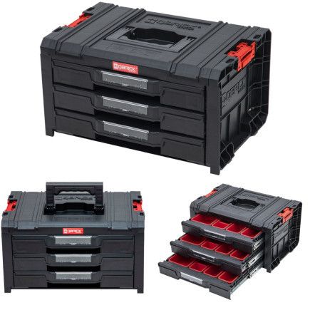 Ящик для інструментів QBRICK SYSTEM PRO DRAWER 3 TOOLBOX EXPERT Розмір: 450 x 320 x 240 SKRQPROD3E2CZAPG003 фото