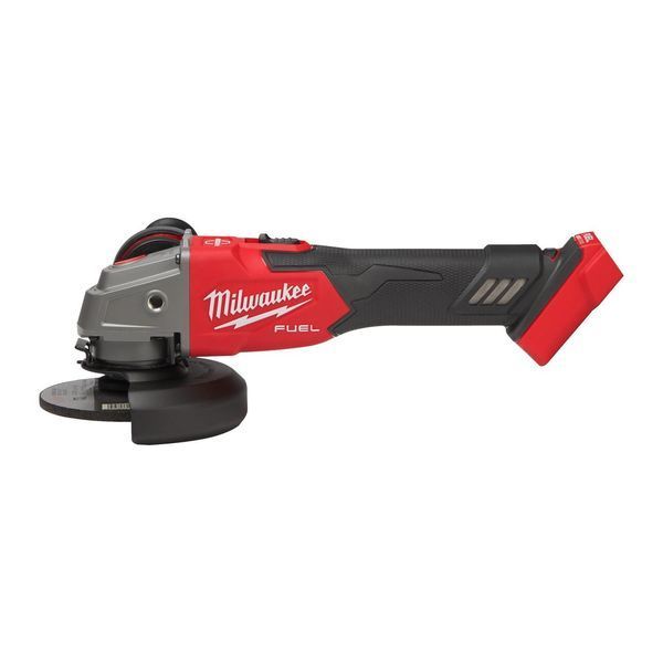 Шліфмашина кутова акумуляторна безщіткова MILWAUKEE, M18 FSAGV125XB-0X, 1200 Вт, діаметр 125мм (каркас, антивібраційна бічна рук 4933478436 фото