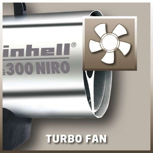 Обігрівач газовий Einhell HGG 300 Niro 2330910 2330910 фото