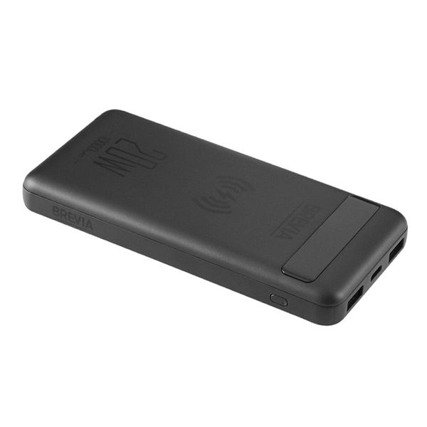 Повербанк (Power Bank) Brevia 10000mAh 20W Wireless Qi10W Li-Pol, LCD 45118L фото