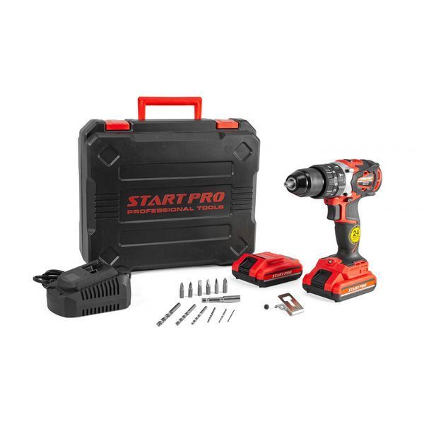 Шуруповерт аккумуляторный Start Pro SCD-21/2В BRUSHLESS SCD-21/2B фото