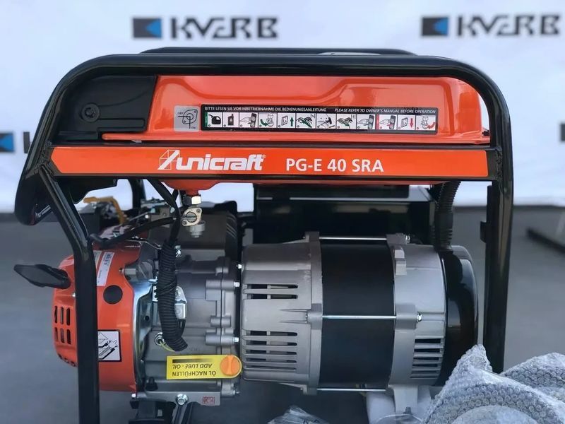 Електрогенератор Unicraft PG-E 40 SRA PG-E 40 фото