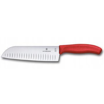 Ніж Сантоку Victorinox Swiss Classic 17см черв 6.8521.17C1B 6.8521.17C1B фото