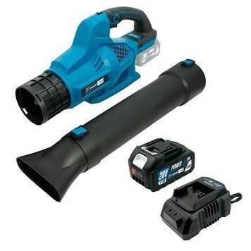 Акумуляторна повітродувка PROFI-TEC PLB5020BL POWERLine (1PT2050HE (4.0 А&middot;год), зарядний пристрій) 006399P фото