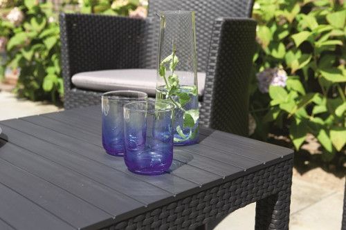 Стол Allibert Lyon rattan table 8711245143446 фото