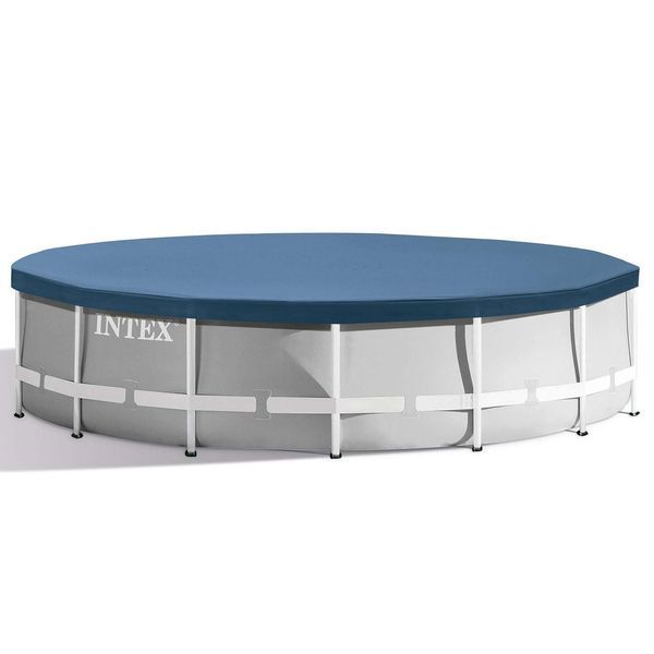 Басейн каркасний 21в1 INTEX 26720, 427 х 107 см + машина для створення бульбашок DM-26720-M фото