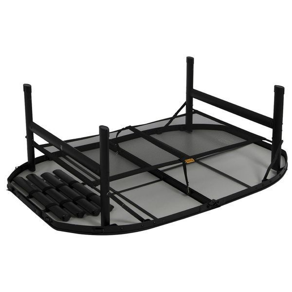 Стол Bo-Camp Northgate Oval 120x80 cm Black/Grey (1404187) DAS302568 фото