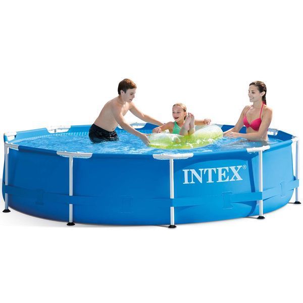 Басейн каркасний 15в1 INTEX 28202, 305 х 76 см + машина для створення бульбашок DM-28202-M фото