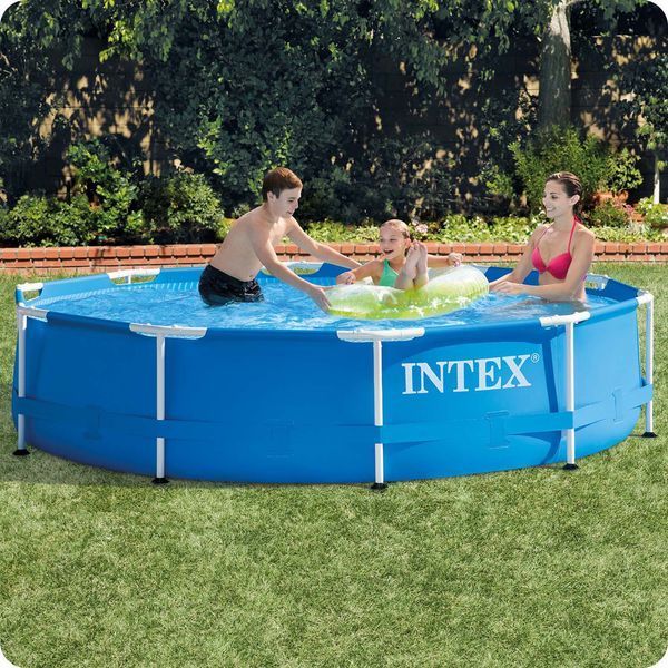 Басейн каркасний 15в1 INTEX 28202, 305 х 76 см + машина для створення бульбашок DM-28202-M фото