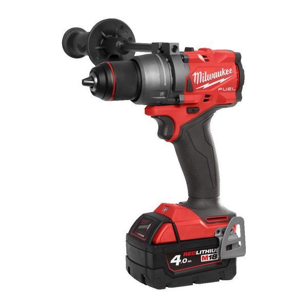 Дриль-шуруповерт акумуляторний безщітковий MILWAUKEE, M18 FDD3-502X, 158Нм (зарядний пристрій М12-18 FC, 2 акумулятори М18 В5 5А 4933479863 фото