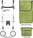 Сумка-візок ShoppingCruiser 3 Wheels Green (650071) 930792 фото 6