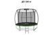 Батут OUTTEC Pumpkin з внутрішньою сіткою 10 футів 312 см чорно-зелений V376581 V376581 фото 4