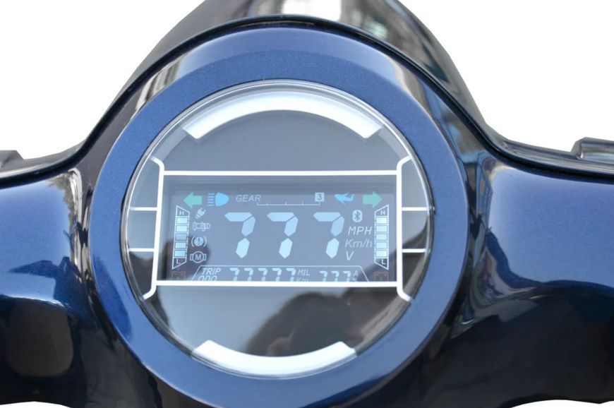 Скутер электрический HECHT CITIS BLUE HECHTCITISBLUE фото
