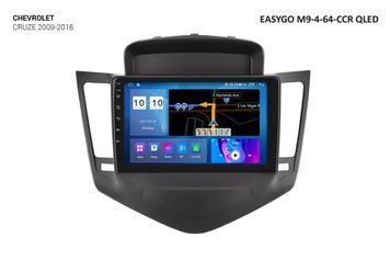 Штатна автомагнітола EasyGo M9-4-64-CCR QLED Chevrolet Cruze 2009-2018 EG M9-4-64-CCR QLED фото
