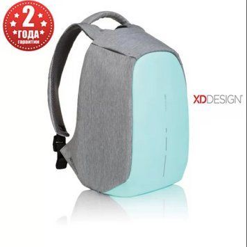 Рюкзак антивор городской XD Design Bobby Compact 14", Mint Green (P705.537) P705.537 фото