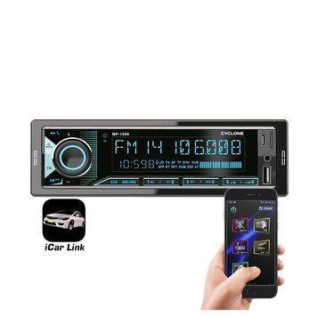 Автомагнітола 1Din Cyclone MP-1094 BT Multicolor НФ-00003483 фото