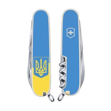 Нож Victorinox Spartan Ukraine голубой+желтый 1.3603.7R3 1.3603.7R3 фото