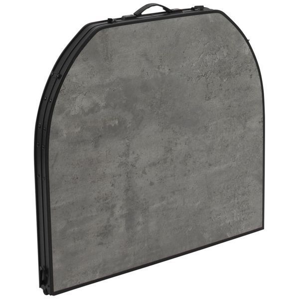 Стол Bo-Camp Northgate Oval 150x80 cm Black/Grey (1404188) DAS302569 фото