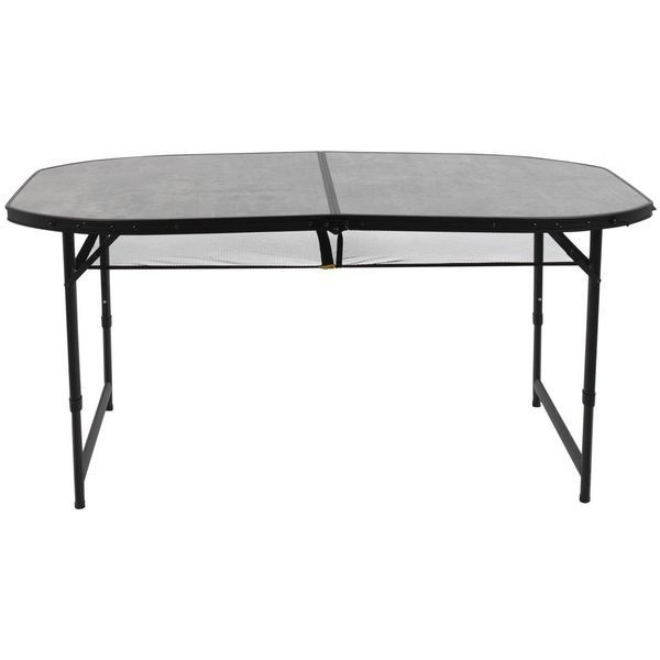 Стол Bo-Camp Northgate Oval 150x80 cm Black/Grey (1404188) DAS302569 фото