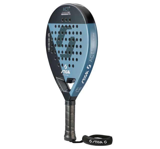Ракетка для падел тенісу Stiga Racket ACT Black/Blue (2202-0916-01) 931517 фото