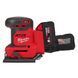 Шліфмашина вібраційна акумуляторна MILWAUKEE, M18 BQSS-502B, 113х104мм (зарядний пристрій М12-18 С, 2 акумулятори М18 В5 5Аг, су 4933479967 фото 4