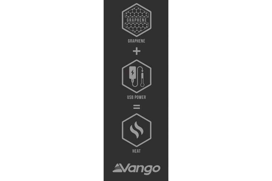 Нагрівальний килимок Vango Radiate Heat Mat Black (SMQHEATMAB05TJ8) 929680 фото