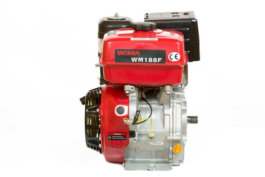 Двигун WEIMA WM188F-T (шліци 25 мм, ручний старт),бензин 13 л. 20010 фото