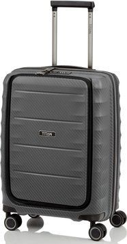 Валіза на 4 колесах Titan HIGHLIGHT Anthracite з кишенею д/ноутбука 15.6" 42 л (Ti842409-04) Ti842409-04 фото