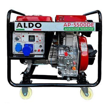 Генератор дизельный ALDO AP-5500DE (5.0-5.5 кВт, электростартер) 005158P фото