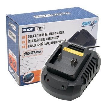 Зарядний пристрій PROFI-TEC QBCD20/4 quick (4.0 А, для PT2080EP) 006618P фото