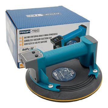 Акумуляторна вакуумна присоска PROFI-TEC HoldPro 150 (3.7 В / 1.5 Аг, зарядний пристрій) 007062P фото