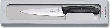 Нож кухонный разделочный Victorinox SwissClassic 15 cм, черный 6.8003.15G фото