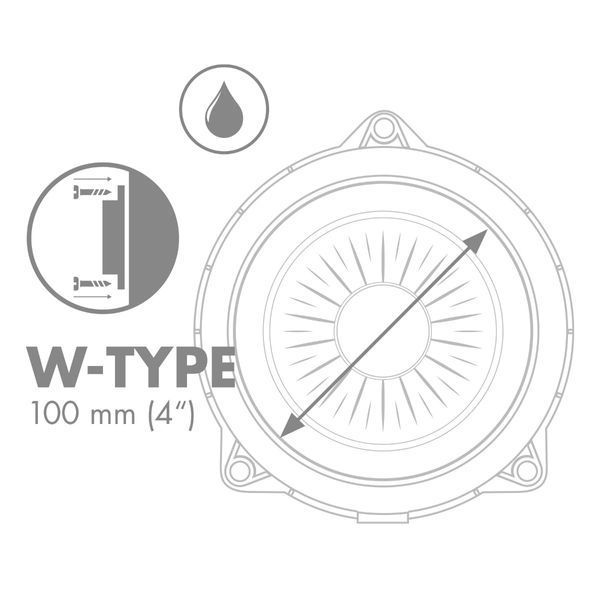Високоякісна коаксіальна Plug & Play акустична система для BMW ETON UG BMW 10 X W (ETU-BMW10XW) ETU-BMW10XW фото