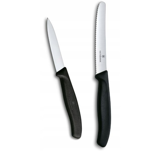 Набір ножів для чищення овочів Victorinox Swiss Classic 2 ножа чорн 6.7113.2 6.7113.2 фото